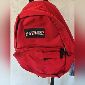 JanSport Red Backpack Classic Everyday Style
